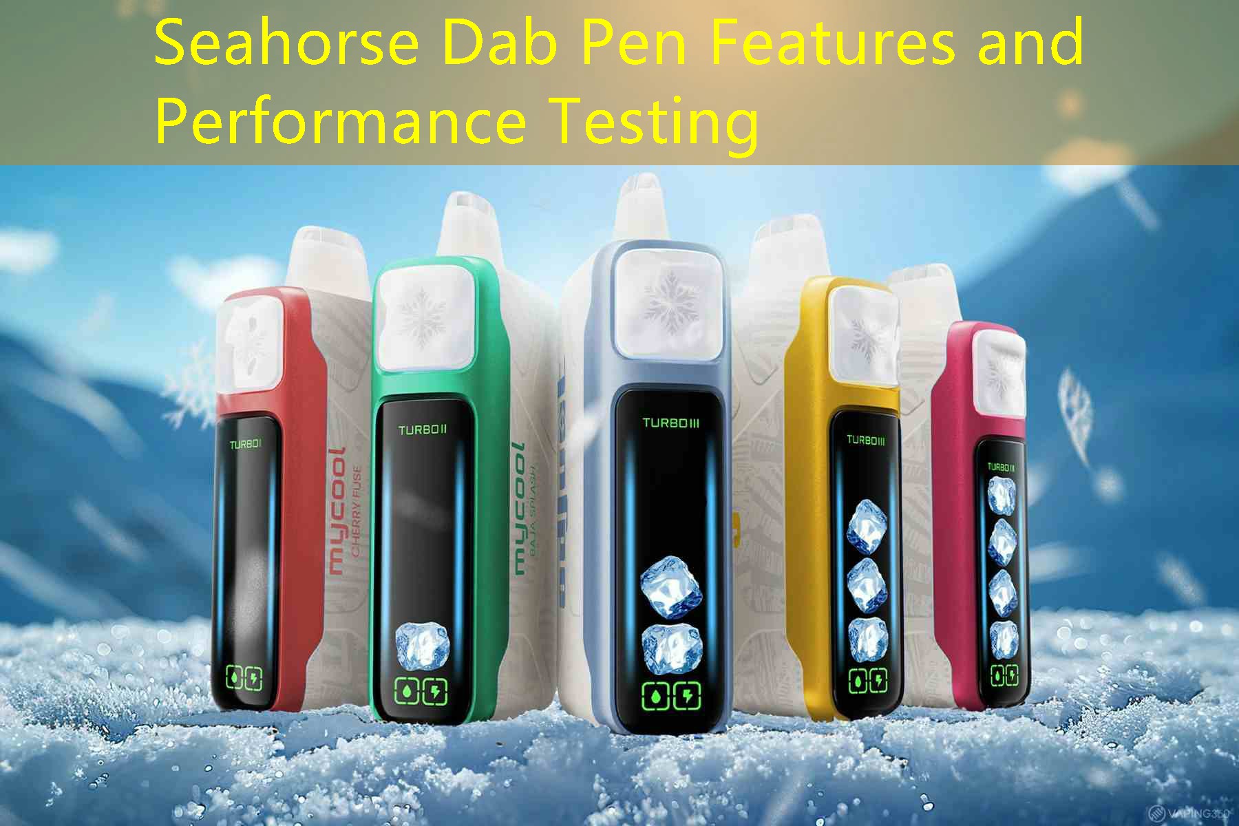 Seahorse Dab Pen Features and Performance Testing