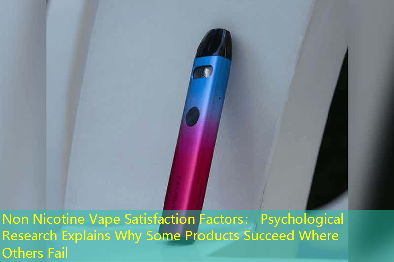 Non Nicotine Vape Satisfaction Factors： Psychological Research Explains Why Some Products Succeed Where Others Fail
