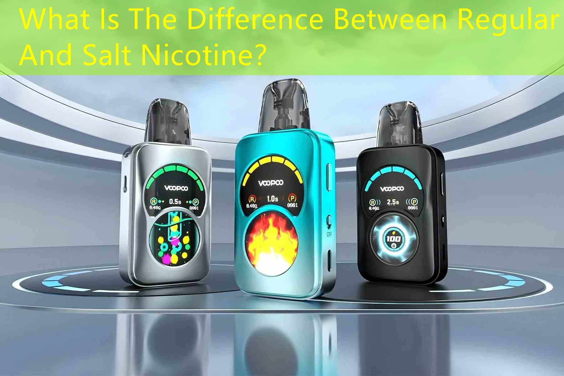 What Is The Difference Between Regular And Salt Nicotine？