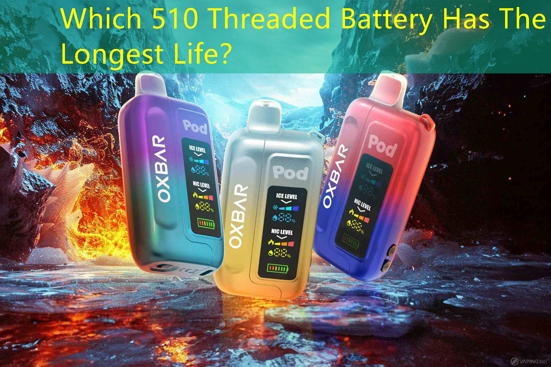 Which 510 Threaded Battery Has The Longest Life？