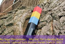 Raz Vape Phenomenon： Why Has This Underdog Brand Suddenly Captured Such Massive Market Share in 2025？-vape