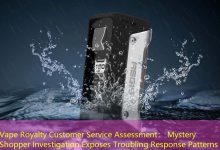 Vape Royalty Customer Service Assessment： Mystery Shopper Investigation Exposes Troubling Response Patterns-vape
