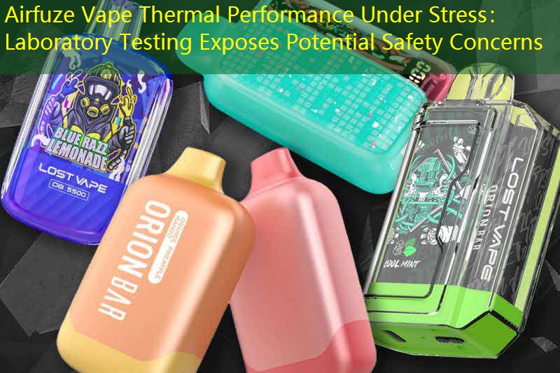 Airfuze Vape Thermal Performance Under Stress： Laboratory Testing Exposes Potential Safety Concerns