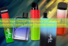 Airfuze Vape Thermal Performance Under Stress： Laboratory Testing Exposes Potential Safety Concerns-vape
