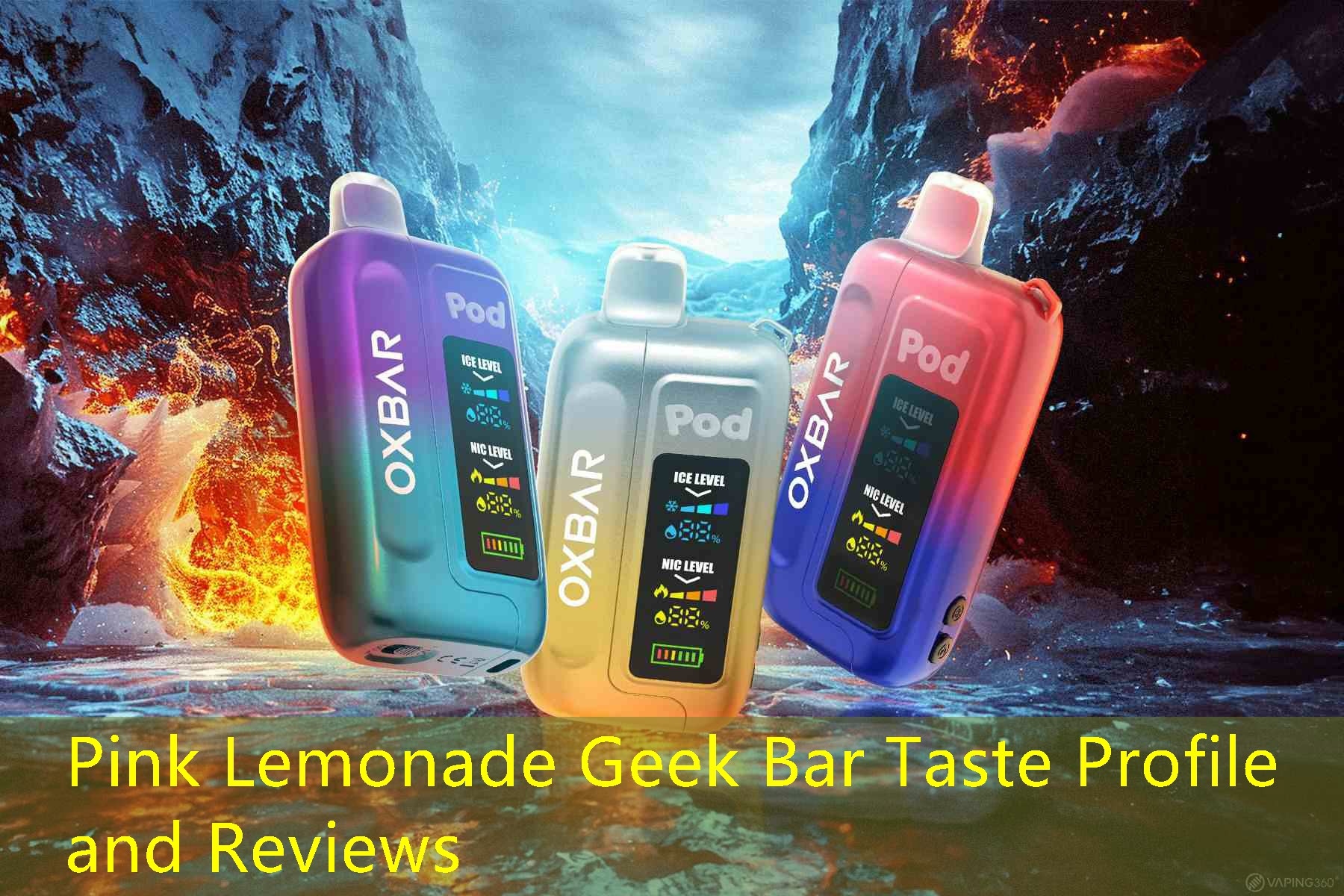 Pink Lemonade Geek Bar Taste Profile and Reviews