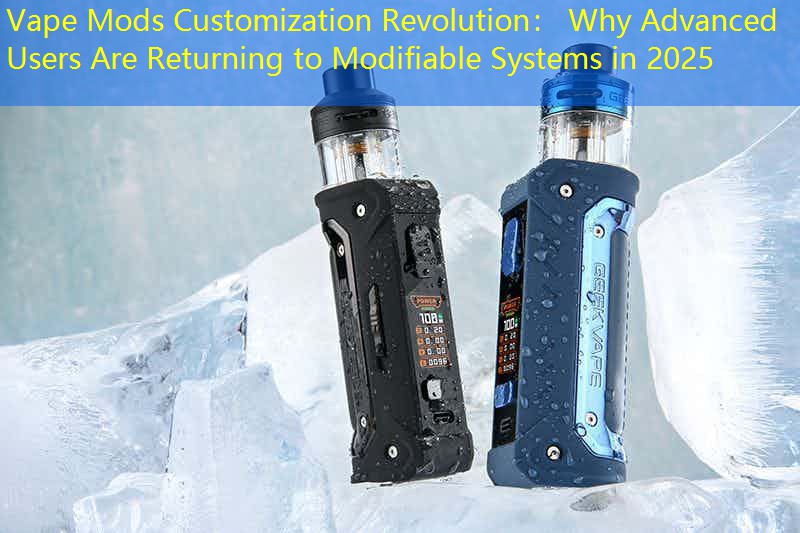Vape Mods Customization Revolution： Why Advanced Users Are Returning to Modifiable Systems in 2025