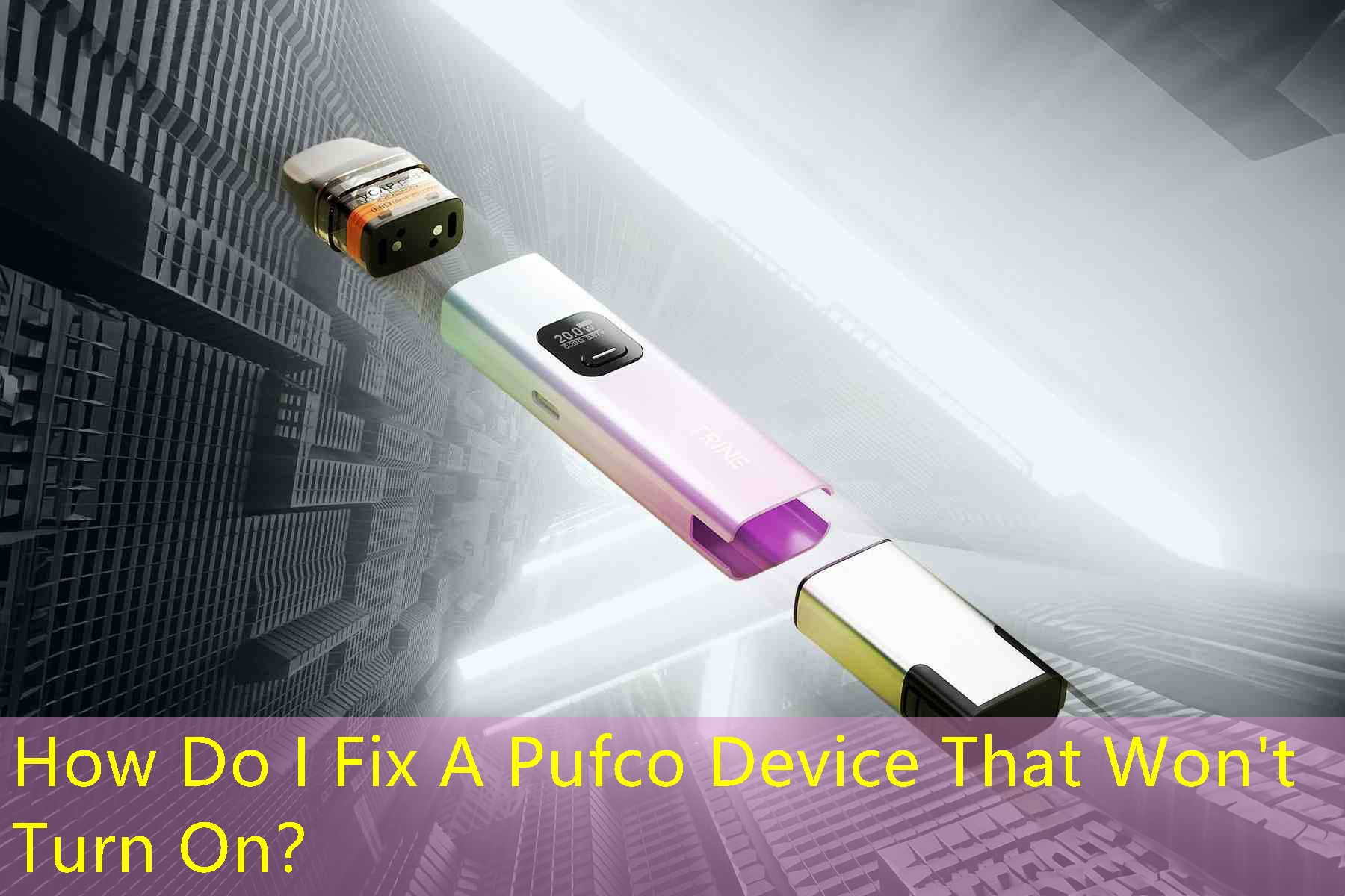 How Do I Fix A Pufco Device That Won't Turn On？