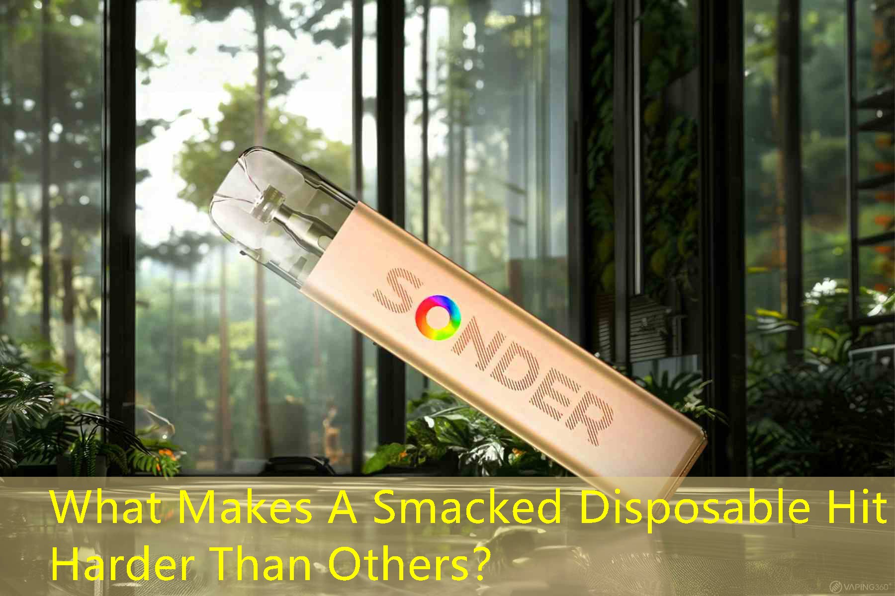 What Makes A Smacked Disposable Hit Harder Than Others？