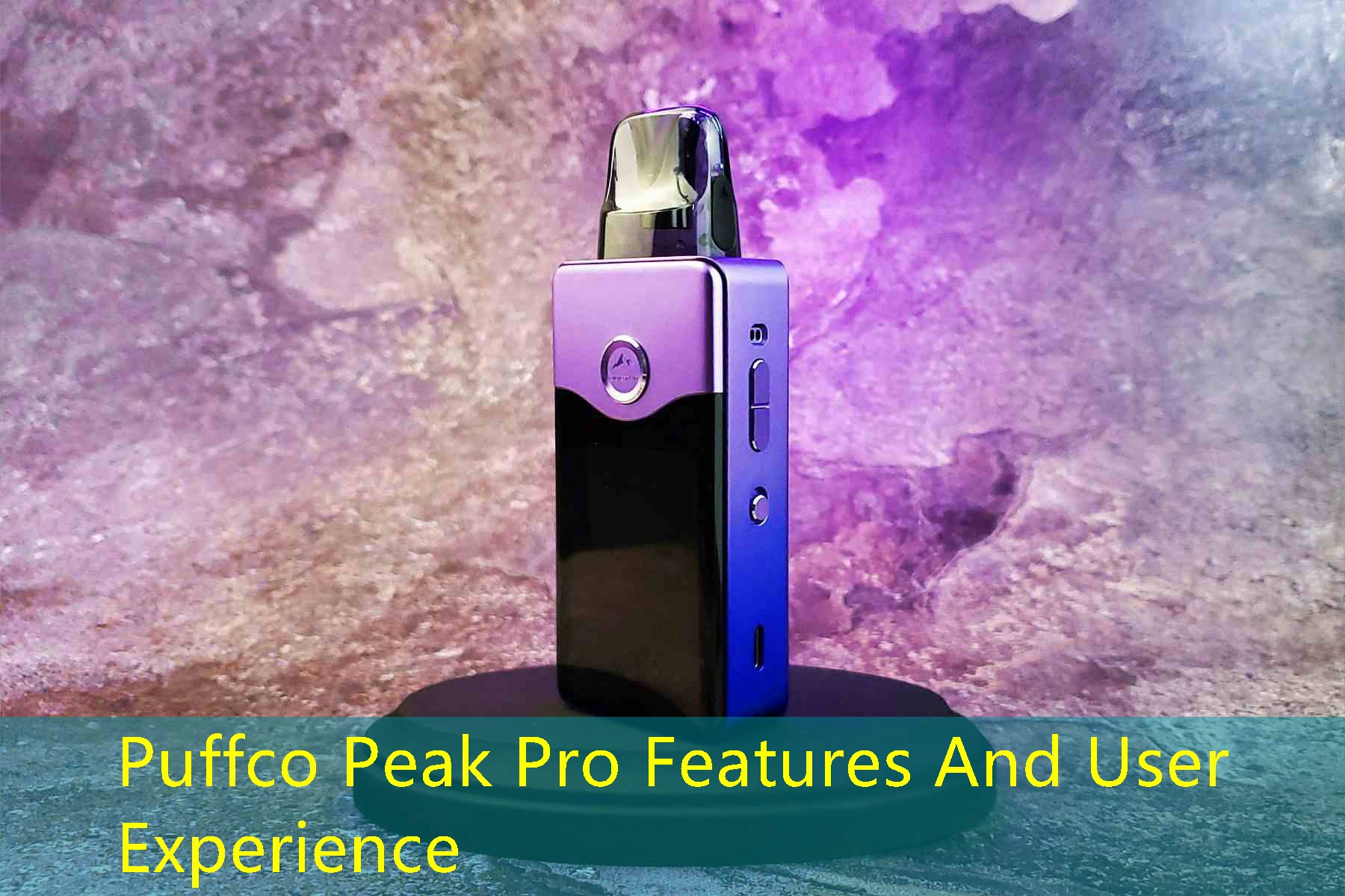Puffco Peak Pro Features And User Experience