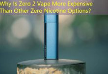 Why Is Zero 2 Vape More Expensive Than Other Zero Nicotine Options？-vape