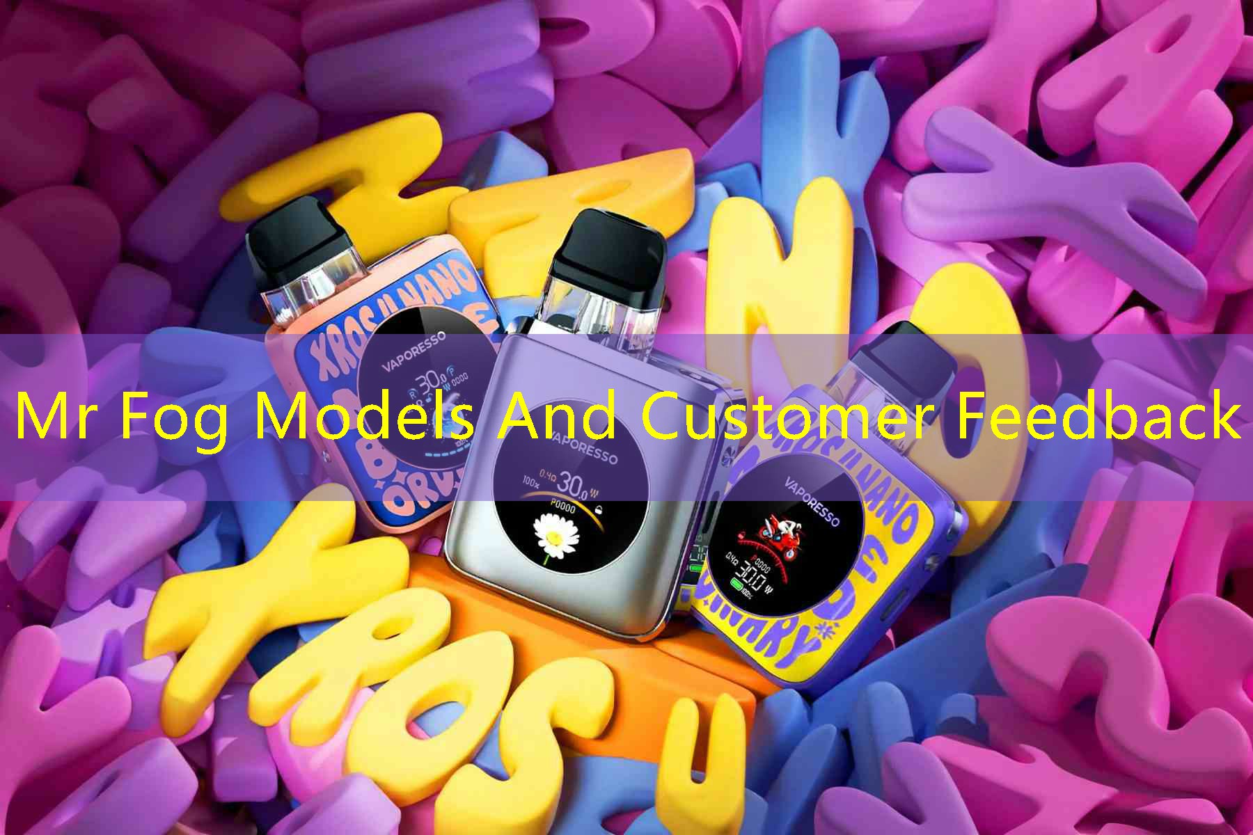 Mr Fog Models And Customer Feedback
