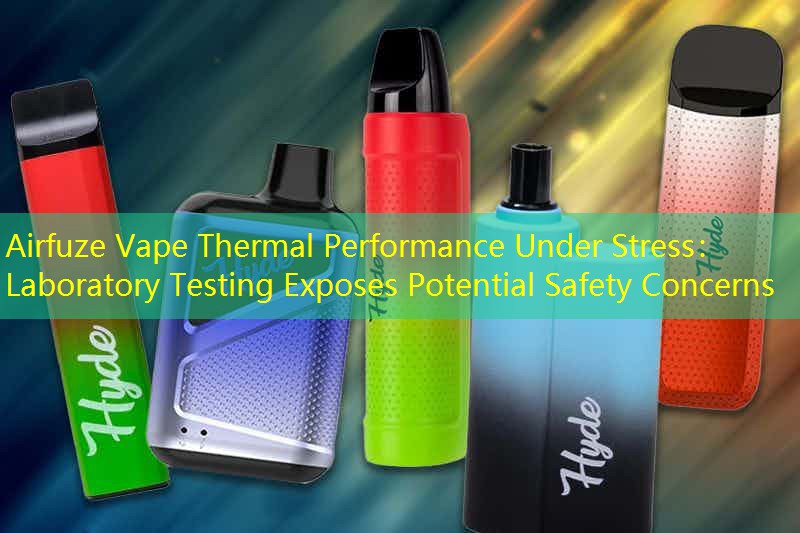 Airfuze Vape Thermal Performance Under Stress： Laboratory Testing Exposes Potential Safety Concerns