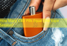 How Many CBD Pills Equal One Vape Session？-vape