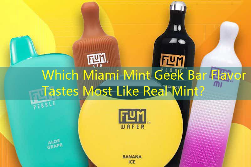 Which Miami Mint Geek Bar Flavor Tastes Most Like Real Mint？
