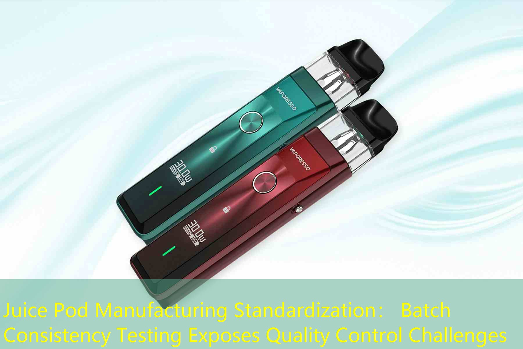 Juice Pod Manufacturing Standardization： Batch Consistency Testing Exposes Quality Control Challenges