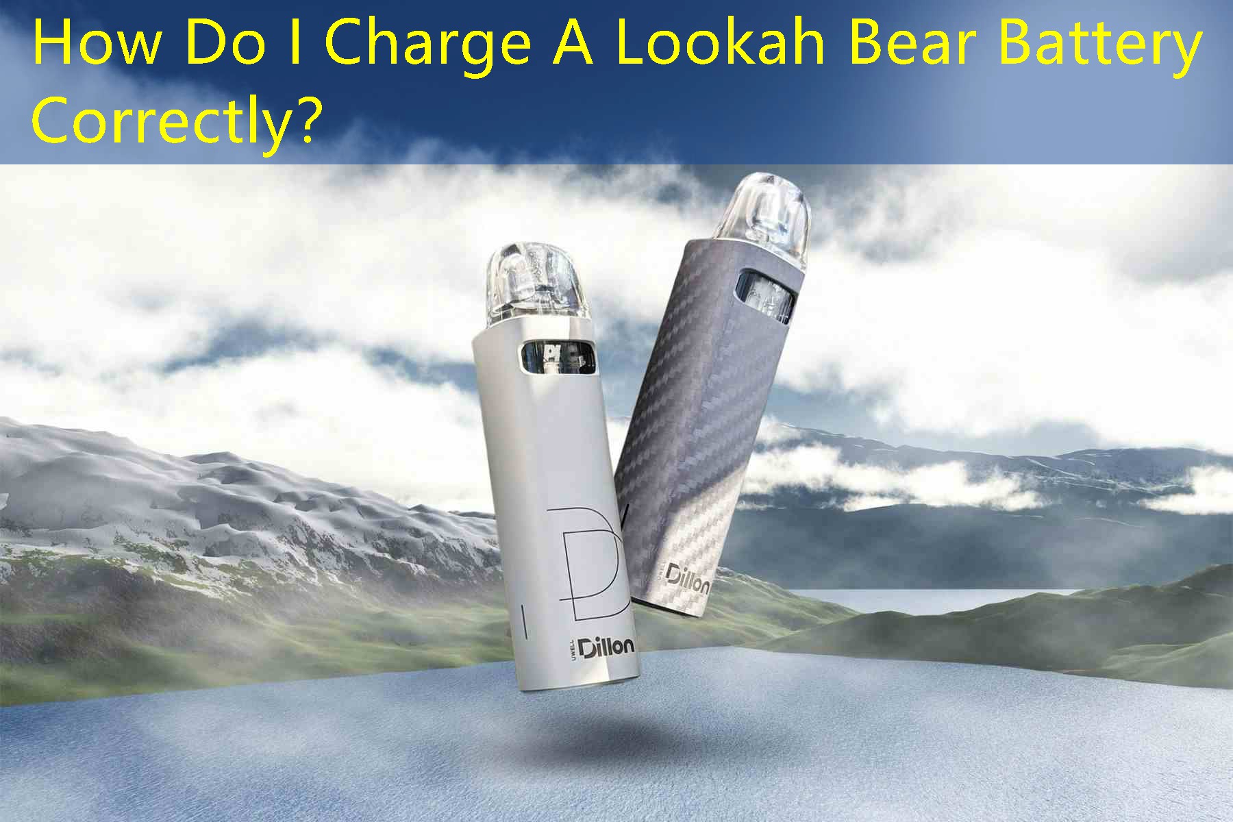 How Do I Charge A Lookah Bear Battery Correctly？