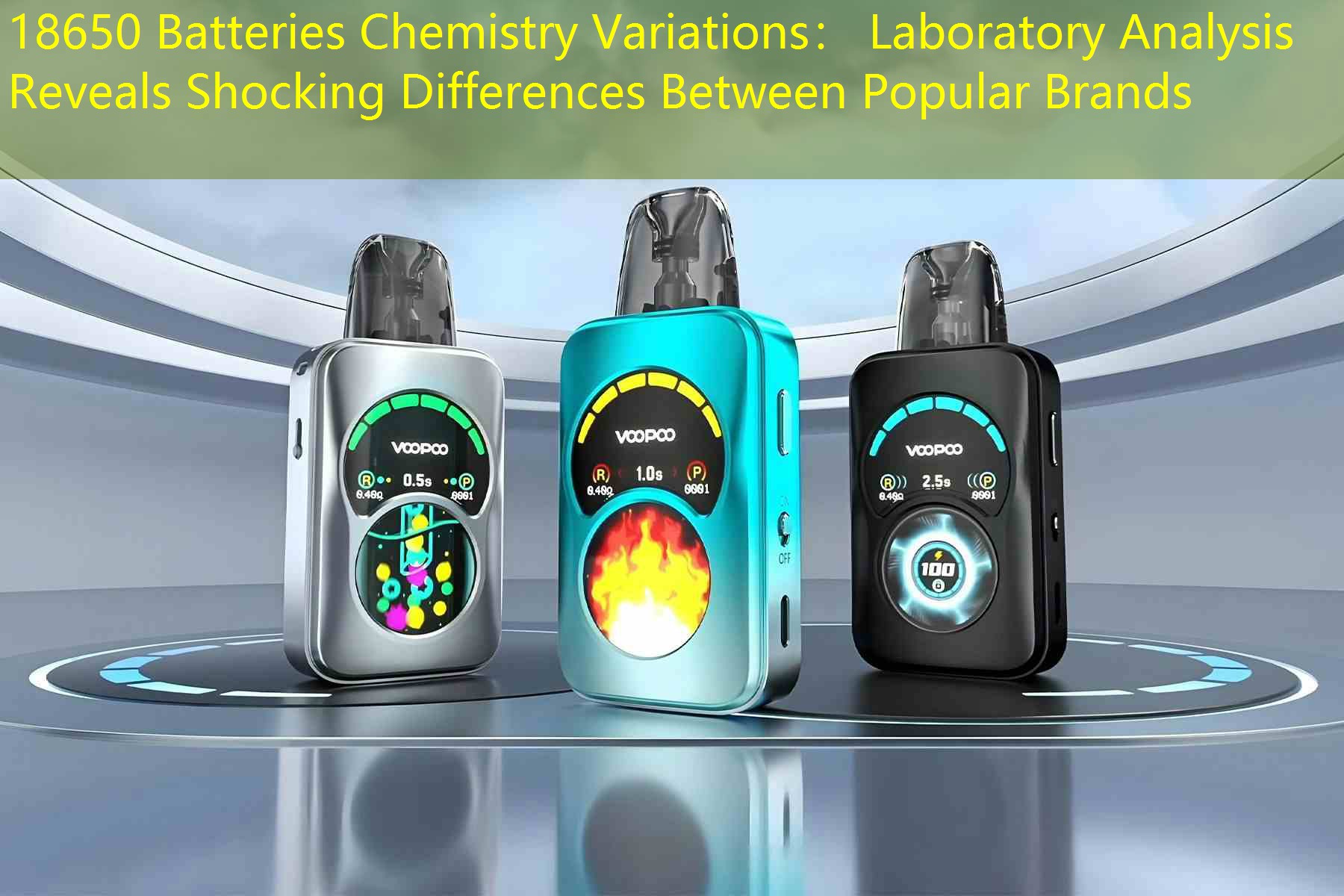 18650 Batteries Chemistry Variations： Laboratory Analysis Reveals Shocking Differences Between Popular Brands