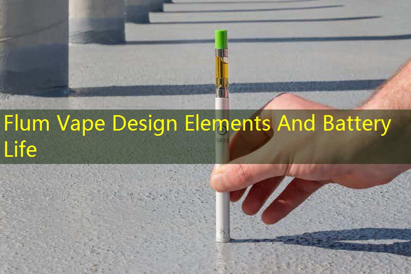 Flum Vape Design Elements And Battery Life