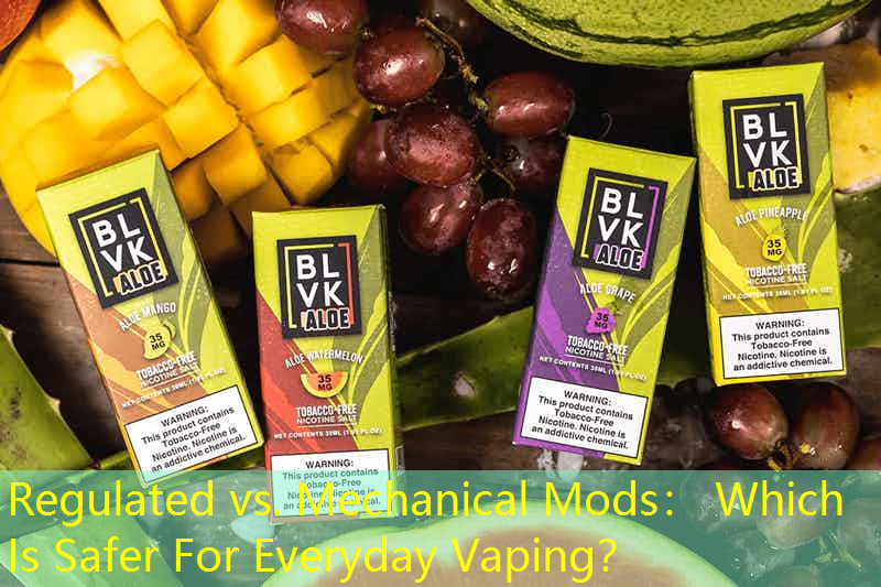 Regulated vs. Mechanical Mods： Which Is Safer For Everyday Vaping？