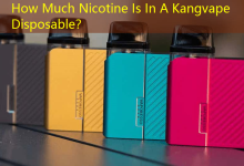 How Much Nicotine Is In A Kangvape Disposable？-vape