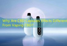 Why Are CBD Capsules Effects Different From Vaping CBD？-vape
