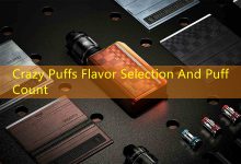 Crazy Puffs Flavor Selection And Puff Count-vape