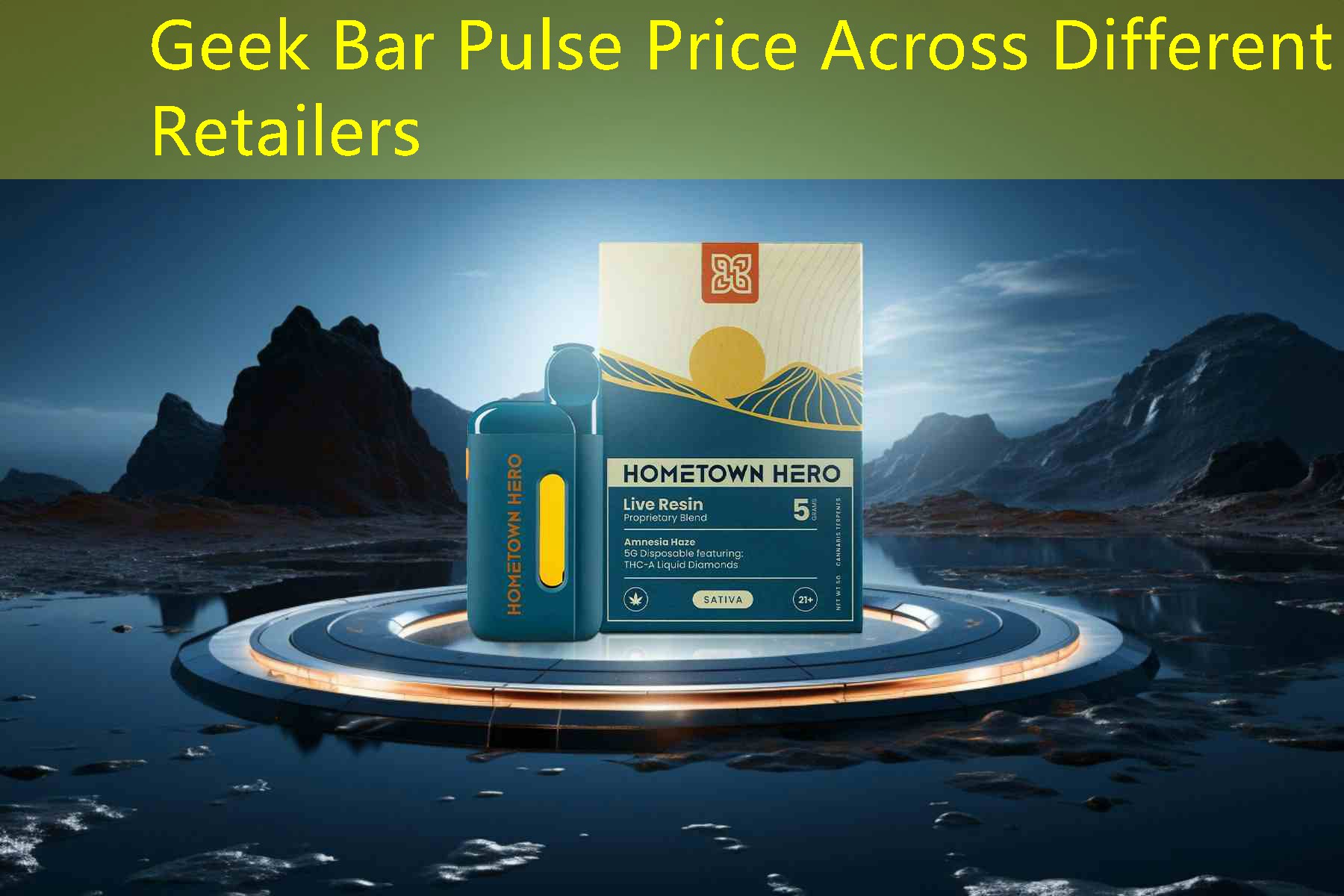 Geek Bar Pulse Price Across Different Retailers