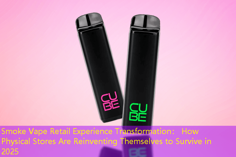 Smoke Vape Retail Experience Transformation： How Physical Stores Are Reinventing Themselves to Survive in 2025