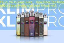 PG vs. VG In Vape Juice： How Does The Ratio Affect Cloud Production And Throat Hit？-vape