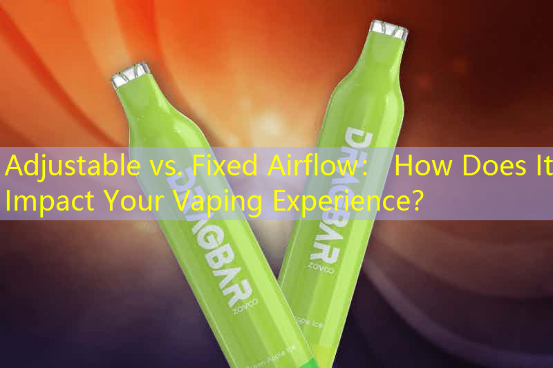Adjustable vs. Fixed Airflow： How Does It Impact Your Vaping Experience？