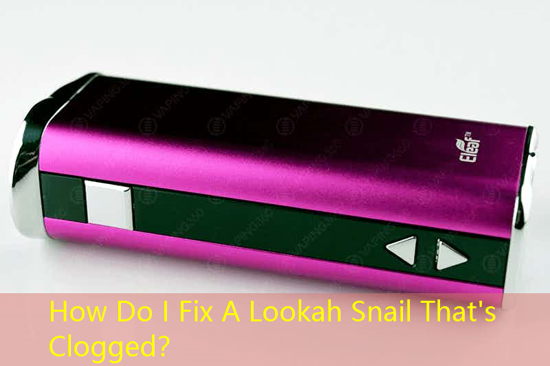 How Do I Fix A Lookah Snail That's Clogged？