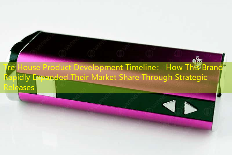 Tre House Product Development Timeline： How This Brand Rapidly Expanded Their Market Share Through Strategic Releases