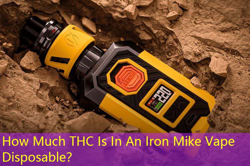 How Much THC Is In An Iron Mike Vape Disposable？