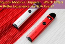 Squonk Mods vs. Drippers: Which Offers A Better Experience For RDA Users?-vape