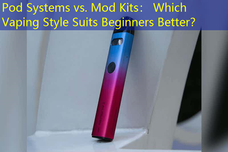 Pod Systems vs. Mod Kits： Which Vaping Style Suits Beginners Better？