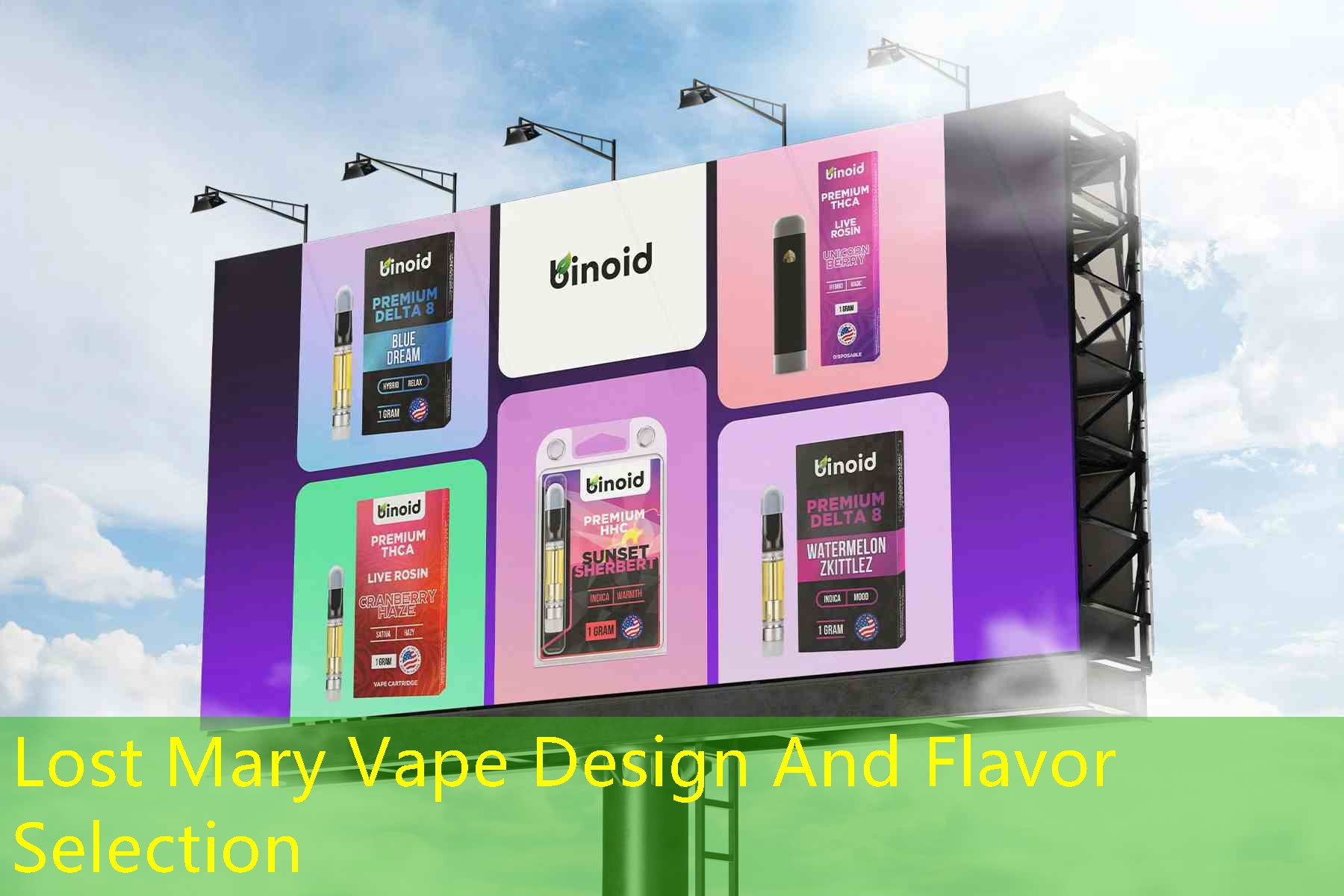 Lost Mary Vape Design And Flavor Selection