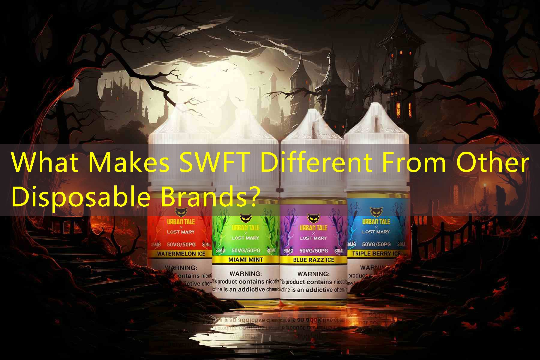 What Makes SWFT Different From Other Disposable Brands？