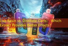 Live Resin vs. Distillate Carts： Which Extract Provides Better Effects？-vape